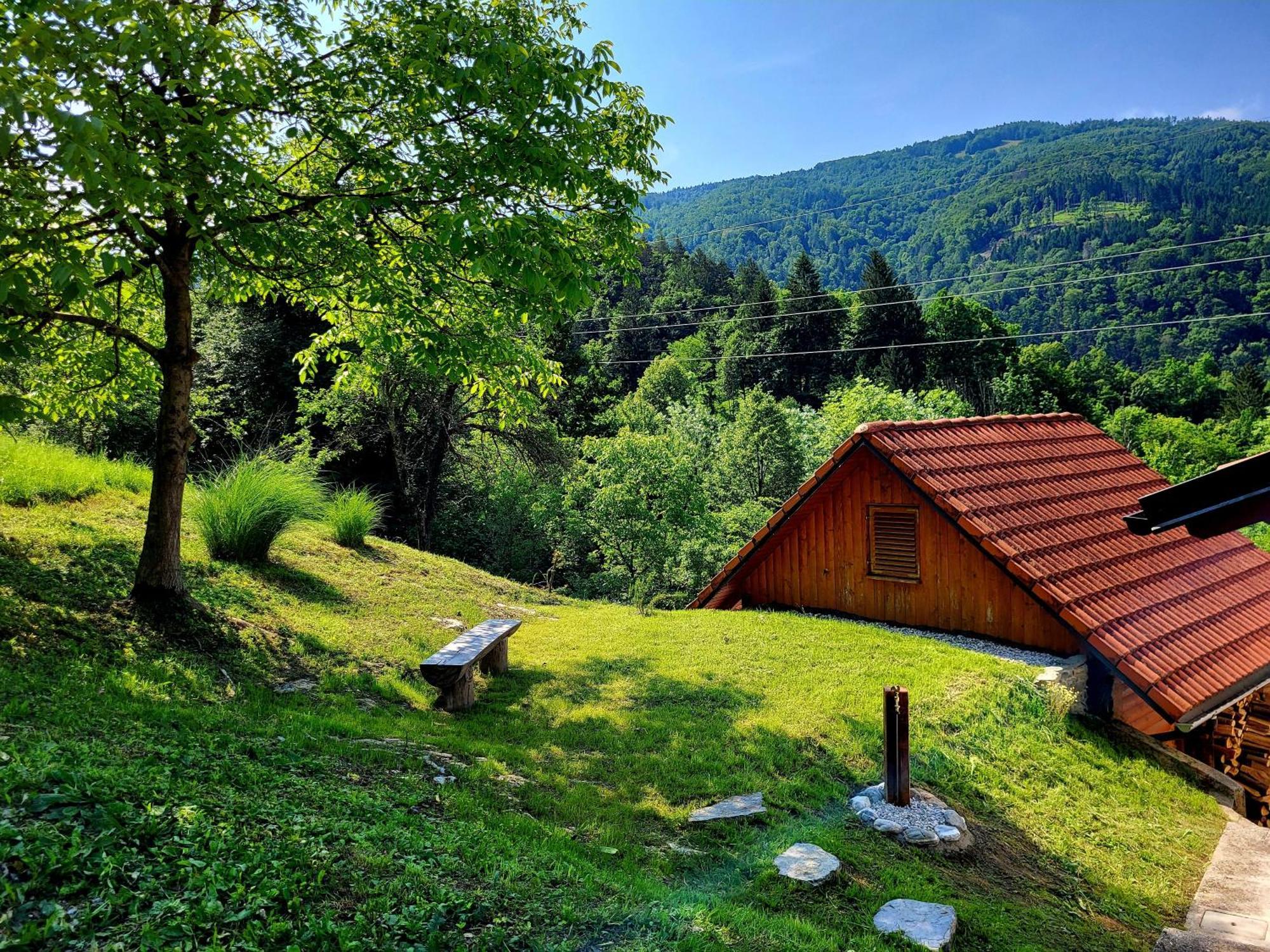 Villa Cukova Bajta Most na Soči Exterior foto